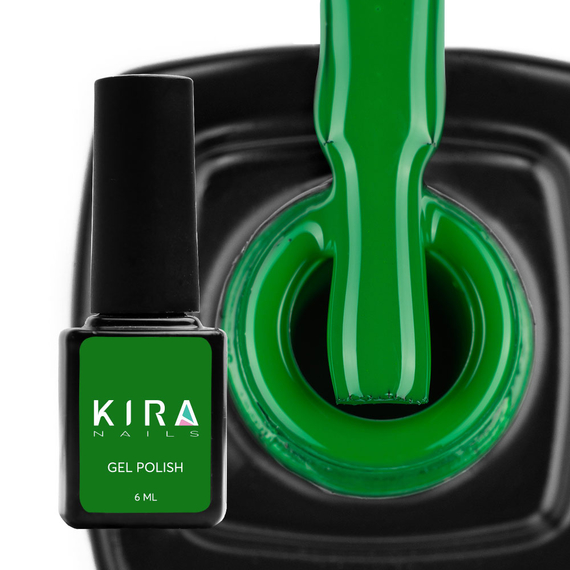 Гель-лак Kira Nails №179 листяний зелений, 6 мл