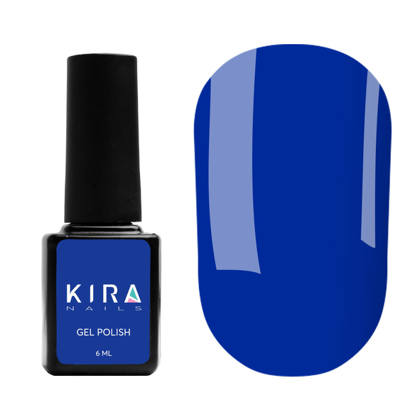 Гель-лак Kira Nails №189 синий электрик, 6 мл, изображение 3