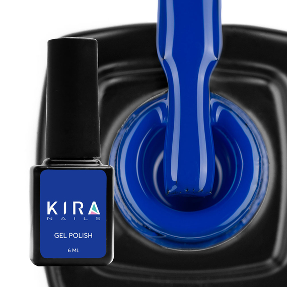 Гель-лак Kira Nails №189 синий электрик, 6 мл