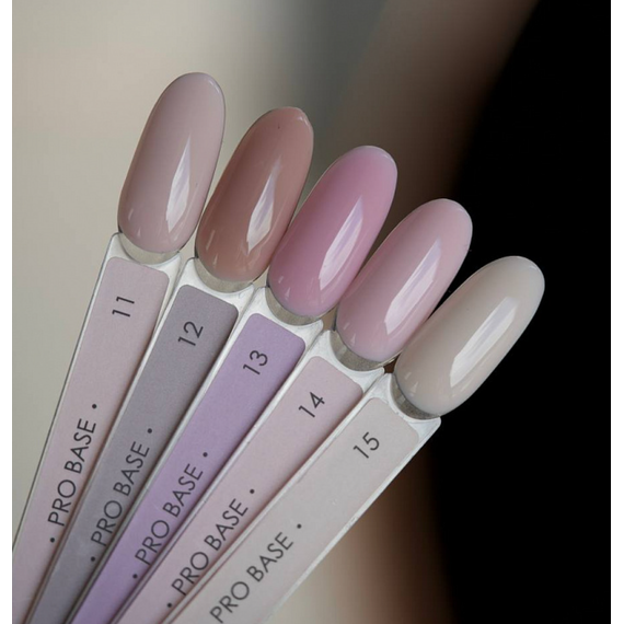 База для ногтей DARK PRO base №13, черная тара, светло-сиреневый, 15 мл, Обьем: 15 мл, изображение 2