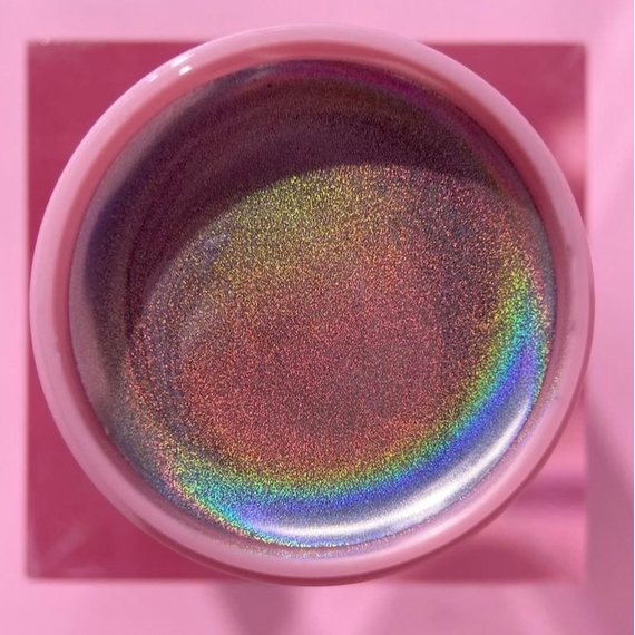 Гель-фарба для нігтів LUNA Holographic Metallic Gel, голографічна, 5 мл