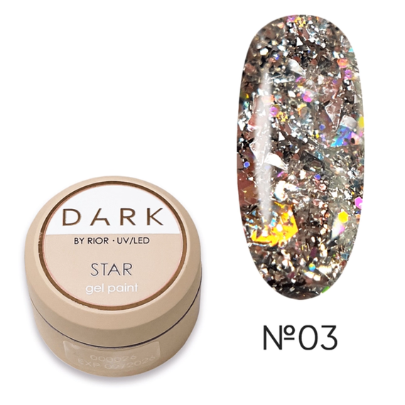 Гель DARK Star gel 03, 5 г