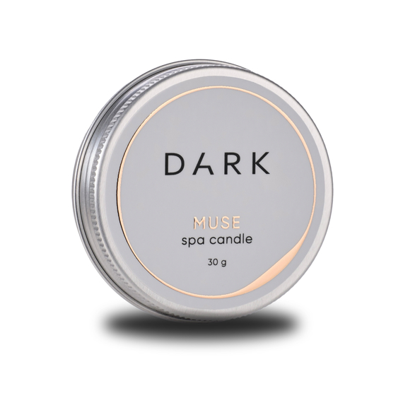 Парфумована масажна свічка DARK spa candle MUSE, 30 г
