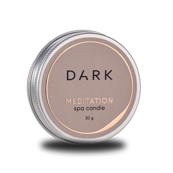 Парфумована масажна свічка DARK spa candle MEDITATION, 30 г