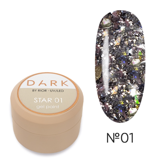 Гель DARK Star gel polish 01,5 г