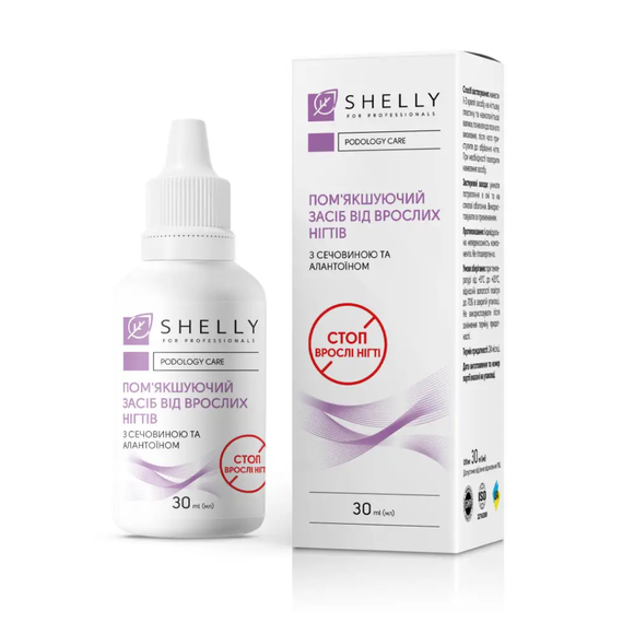 Пом`якшуючий засіб Shelly від врослих нігтів, 30 мл