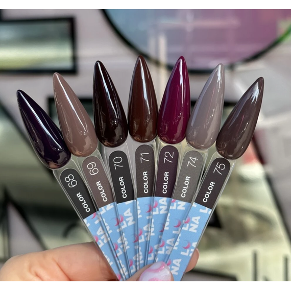 Гель-лак Luna Color №070, бургунд, 8 мл, изображение 3