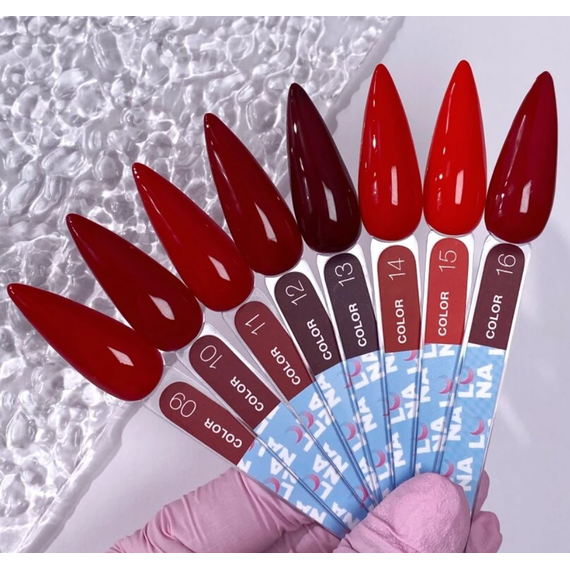 Гель-лак Luna Color №012, гранатовый, 8 мл, изображение 2