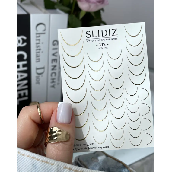 Слайдер дизайн SLIDIZ 212 золото