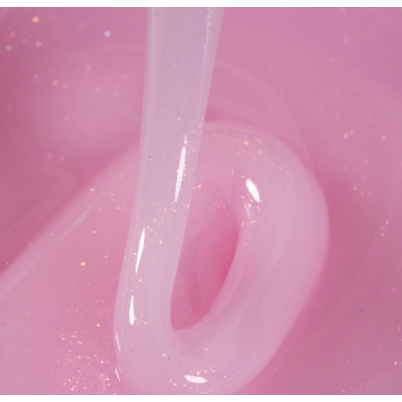 Гель для ногтей DARK Smart Builder gel №28, розовый с шиммером, 22 мл, изображение 2