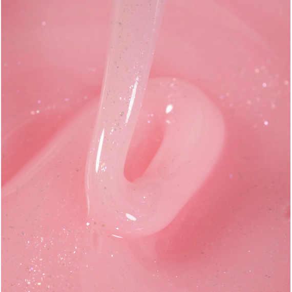 Гель для нігтів DARK Smart Builder gel №32, насичено-рожевий з шиммером, 22 мл, зображення 2