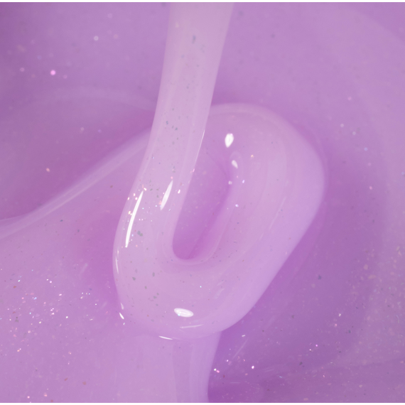 Nail gel DARK Smart Builder gel No. 33, lavender with shimmer, 22 ml, 2 image