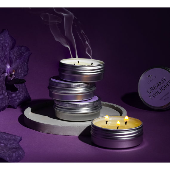 Парфюмерная массажная свеча DNKA spa candle Mystic Aura, 30 г, изображение 2