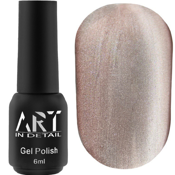 Gel nail polish ART Silk Cat №SC002, cat`s eye, 6 ml