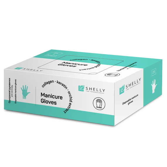 Набор перчаток SPA Shelly для маникюра, 25 шт.