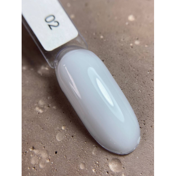 База для ногтей DARK PRO base №02, черная тара, молочная теплая, 15 мл, Обьем: 10 мл, изображение 3