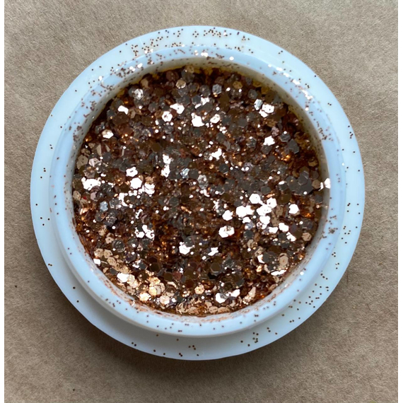 Микс паеток Бронза