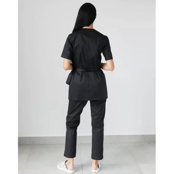 Костюм для мастера женский Киото чорний, 42-54р., изображение 3