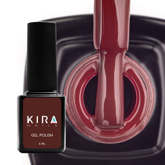 Gel polish Kira Nails #039 brown enamel, 6 ml