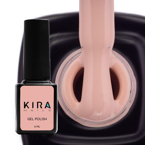 Гель-лак Kira Nails №109 темно-бежевый эмаль, 6 мл