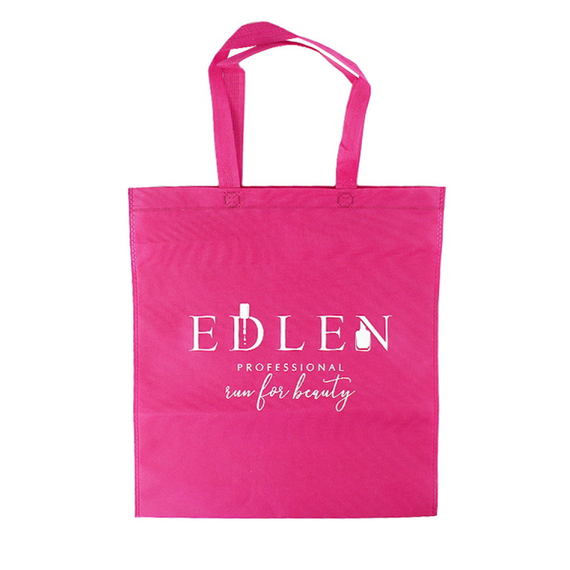Эко-сумка Edlen розовая с логотипом