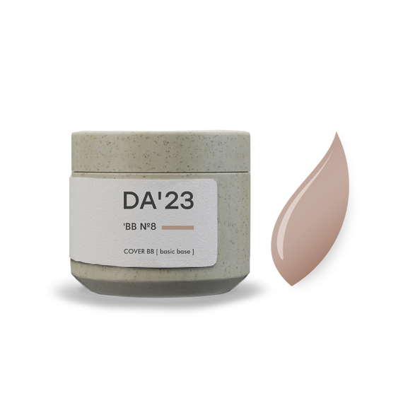 База для ногтей DA_23 Cover base BB №08, 15 мл