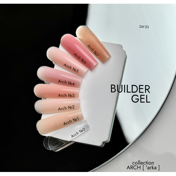Гель для ногтей DA_23 Builder Gel Arch №1, 30 мл, изображение 2