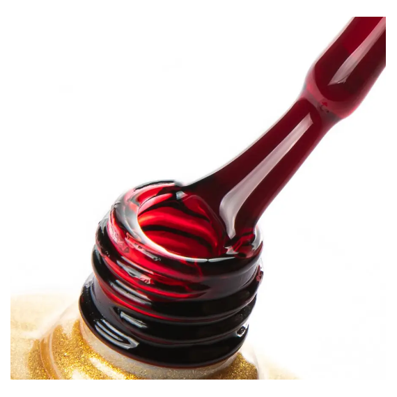 Гель-лак Yo Nails №200, витраж красный, 8 мл