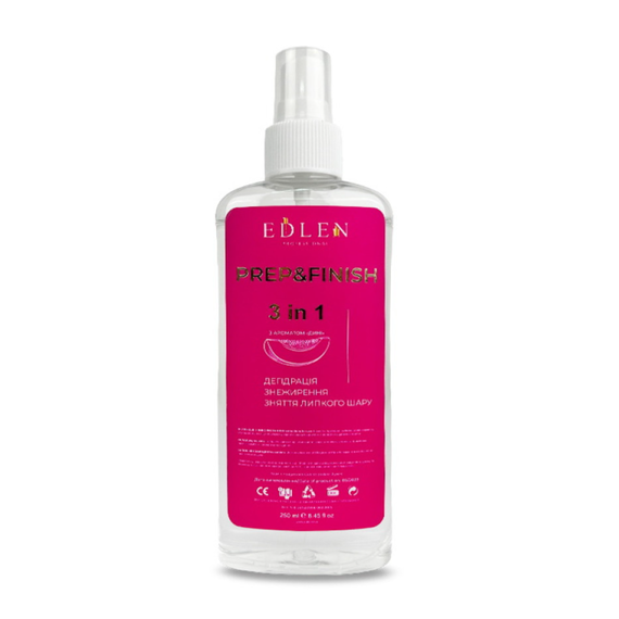 Edlen Prep degreaser and sticky layer remover