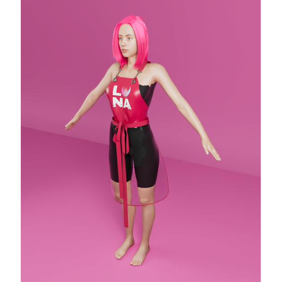 Фартук мастера LUNA, прозрачный, изображение 2