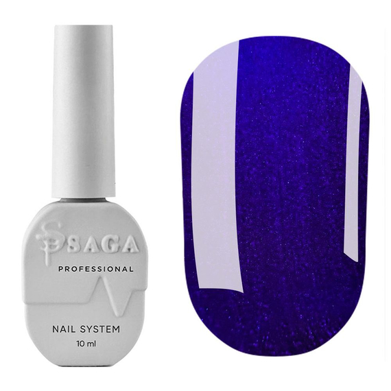Гель-лак Saga Wine Cat Кошачий Глаз №02, 10 мл