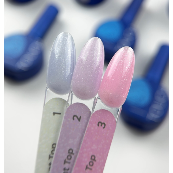 Топ для нігтів Touch Gradient Top №01, без липкого шару, 13 мл, зображення 2