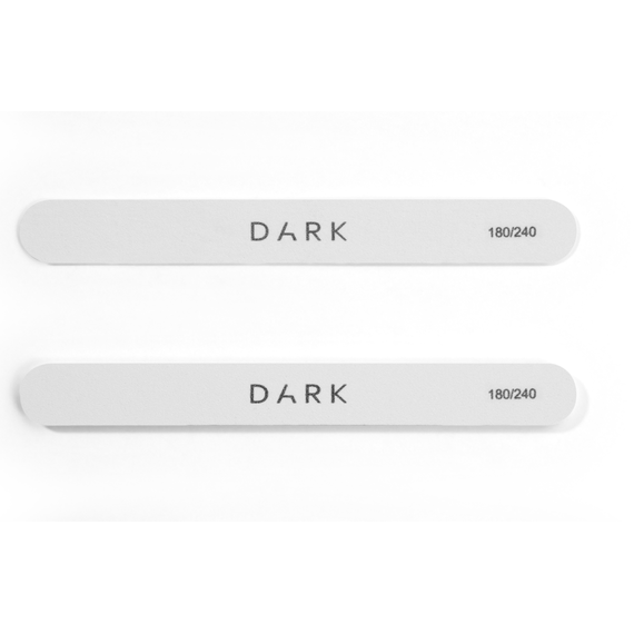 Set of DARK oval files 180/240, 10 pcs.