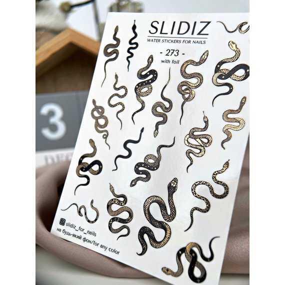 Slider design SLIDIZ 273 snakes