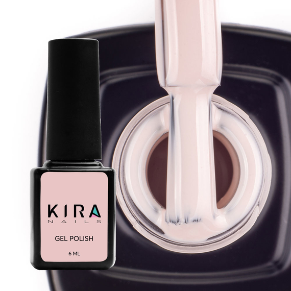 Гель-лак Kira Nails №009 бледно-бежевый эмаль, 6 мл