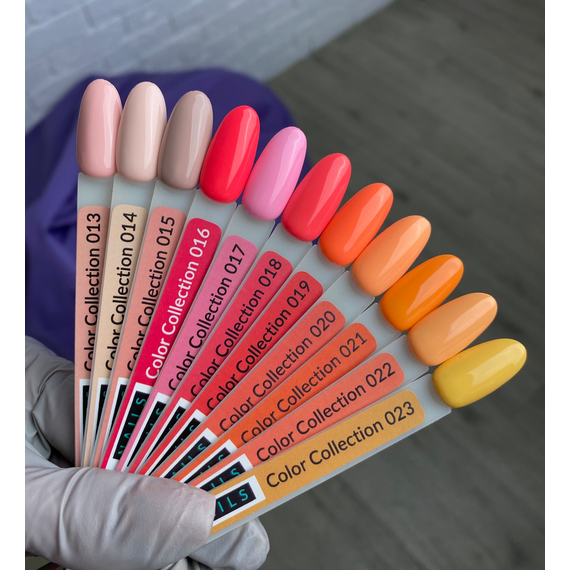 Gel polish Kira Nails #020 pink-peach enamel, 6 ml, 2 image