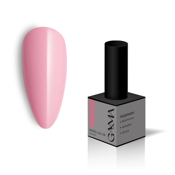 Гель-лак однофазный GaMa Mono Lac №009, пурпурный, 6 мл