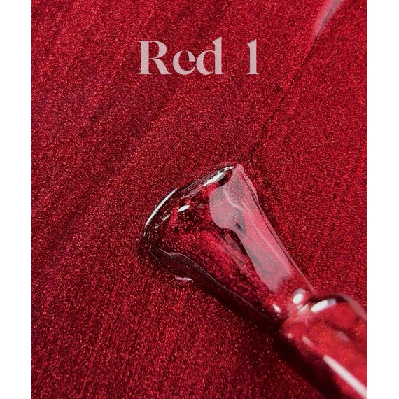 Гель-лак для ногтей Saga Love Red №01, 10 мл, изображение 2
