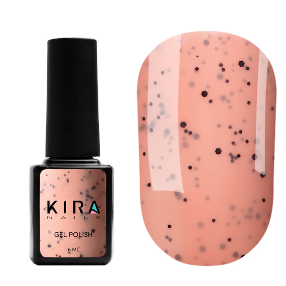Гель-лак Kira Nails Чиа Пудинг №05 абрикос, 6 мл, изображение 2