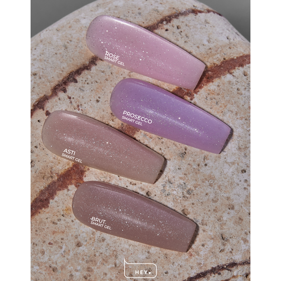 Рідкий гель HEYLOVE Smart Gel Brut какао з шиммером, 15 мл, зображення 2