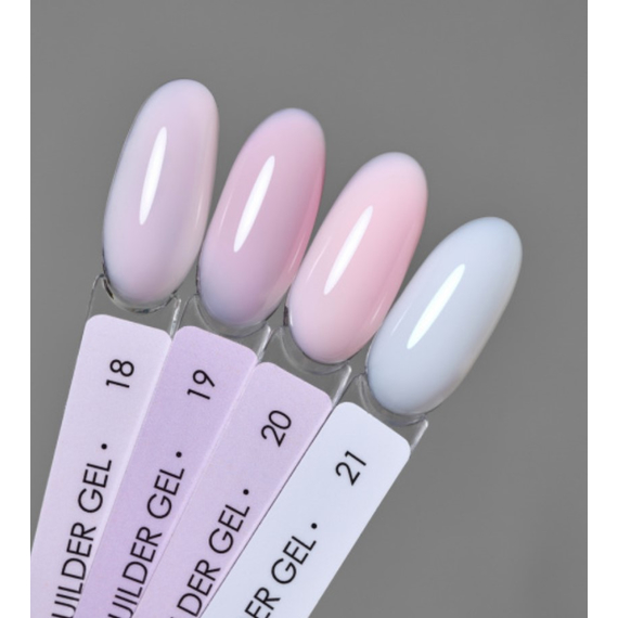 Гель для ногтей DARK Smart Builder gel №21, молочный, 30 мл, изображение 3