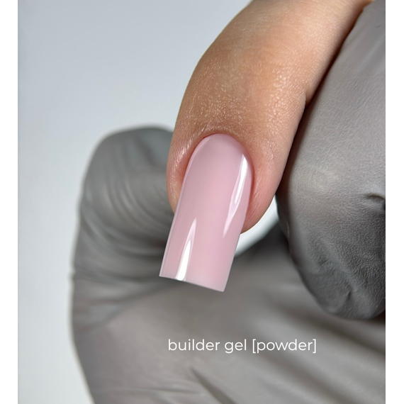 Гель для ногтей Touch Builder Powder gel, 30 мл, Цвет: Розовый, изображение 3