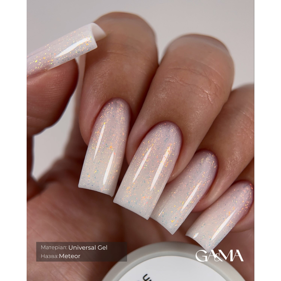 Universal gel GaMa Universal gel Meteor, meteor, 15 ml, 3 image