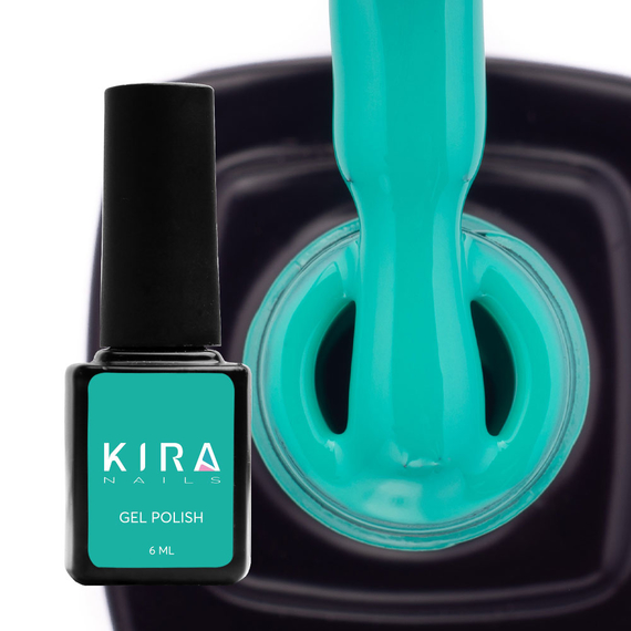 Гель-лак Kira Nails №137 нефритовая эмаль, 6 мл