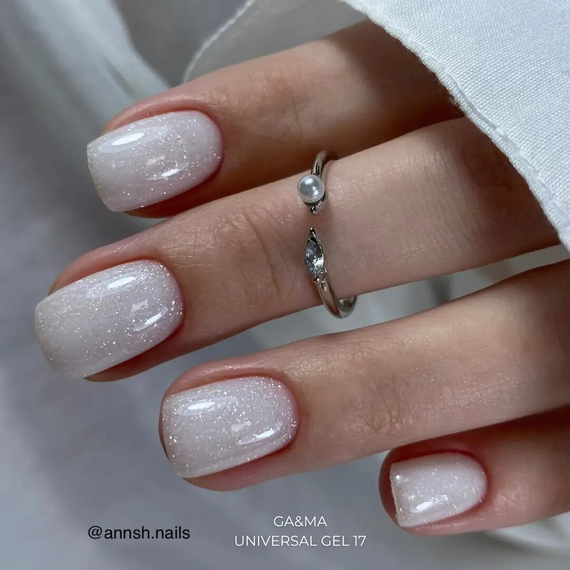 Гель универсальный GaMa Universal gel жидкий №17, молочный, 30 мл, изображение 4