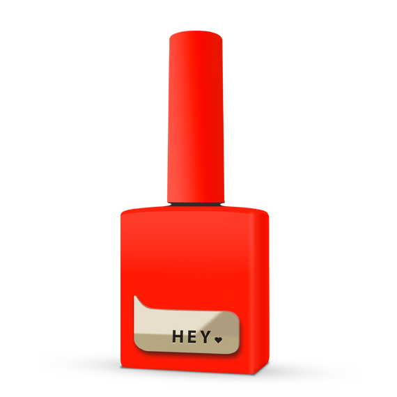 Гель-лак HEYLOVE Gel Polish Alarm, неоново-коралловый, 15 мл