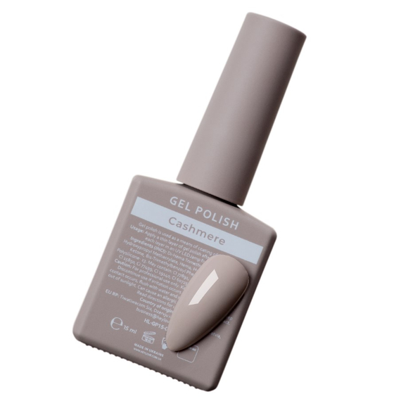 Гель-лак HEYLOVE Gel Polish Cashmere телесный, 15 мл, изображение 3