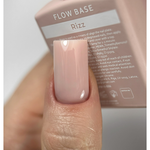 База для ногтей HEYLOVE Flow base Rizz, капучино, 15 мл, изображение 3