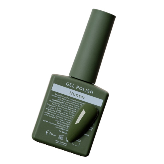 Гель-лак HEYLOVE Gel Polish Hunter хаки, 15 мл, изображение 3