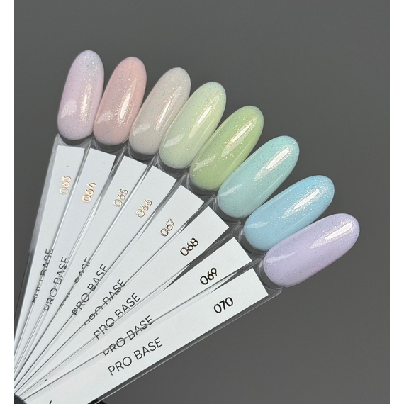 Топ для ногтей DARK Shine Top №03, прозрачный с микроблеском, 10 мл, изображение 2